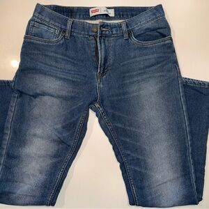 Levi Strauss Levi's Men's Denim Straight KNIT Jeans 30x30 WINTER JEANS!